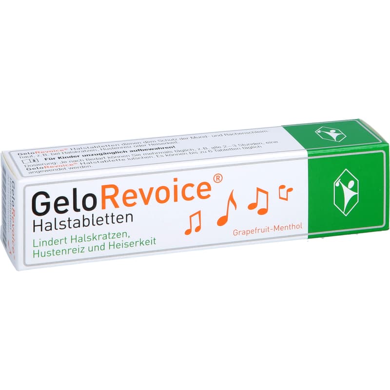 GELOREVOICE throat lozenges grapefruit-menthol Lut.