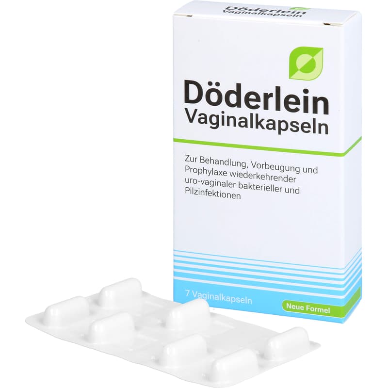 DÖDERLEIN Vaginalkapseln mit Milchsäurebakterien