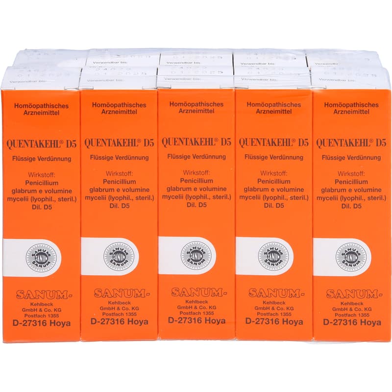 SANUM-KEHLBECK Quentakehl D5 flüssige Verdünnung, 100 ml Lösung