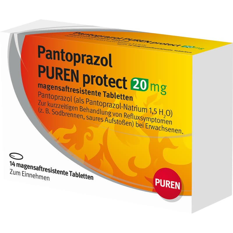 PANTOPRAZOL PUREN protect 20 mg magensaftres.Tabl.