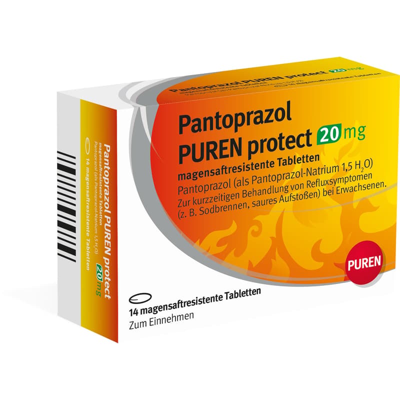 PANTOPRAZOL PUREN protect 20 mg magensaftres.Tabl.