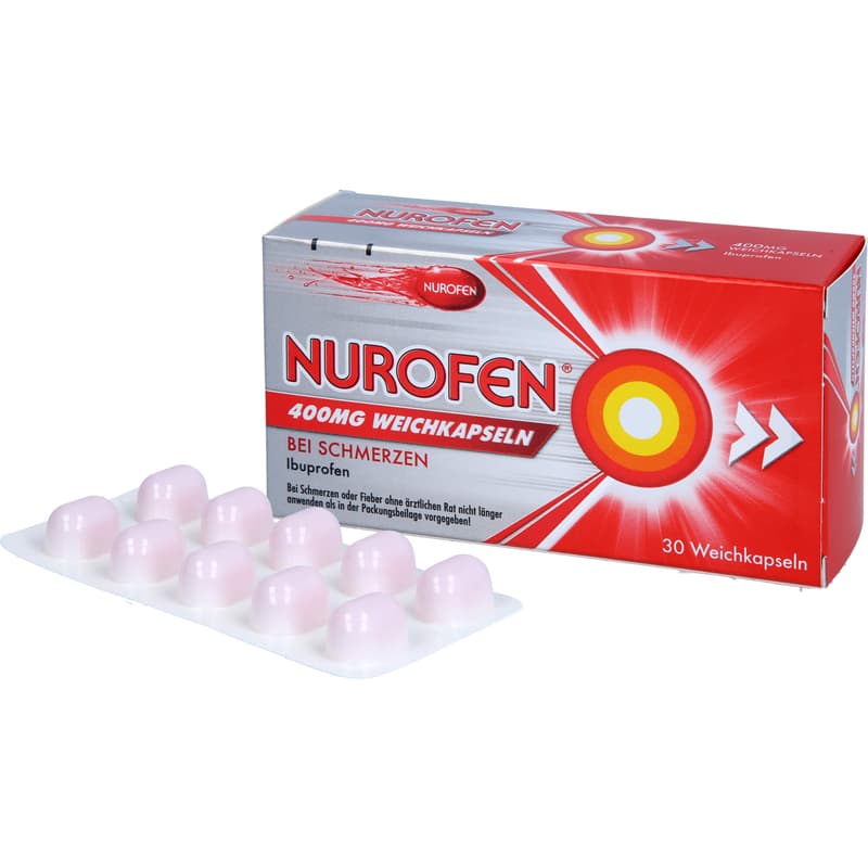 NUROFEN 400 mg soft capsules
