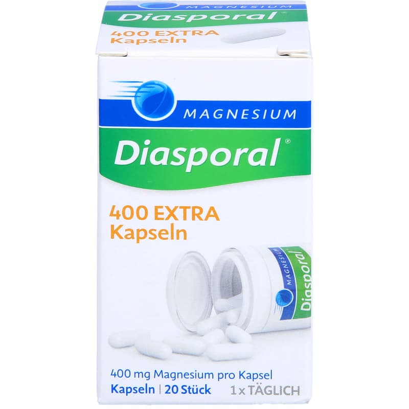 MAGNESIUM DIASPORAL 400 Extra Kapseln
