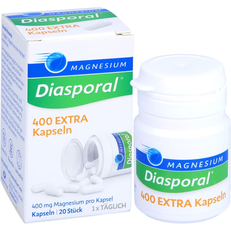 MAGNESIUM DIASPORAL 400 Extra Kapseln