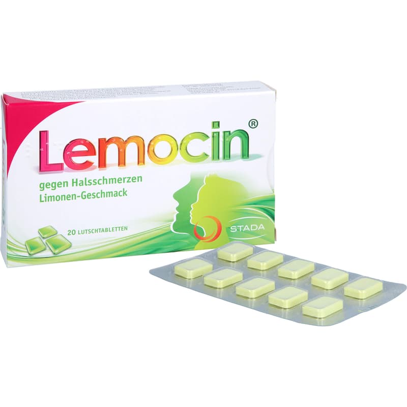 LEMOCIN gegen Halsschmerzen Lutschtabletten