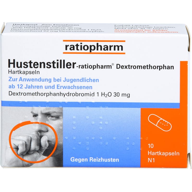 COUGH SUPPRESSANT-ratiopharm Dextromethorphan Capsules