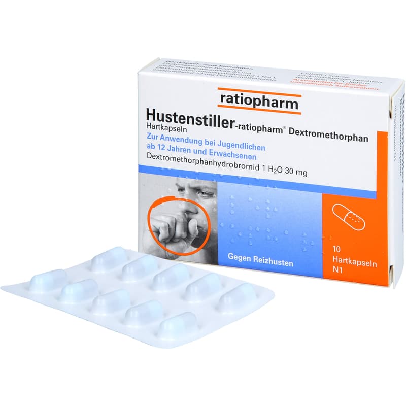 COUGH SUPPRESSANT-ratiopharm Dextromethorphan Capsules