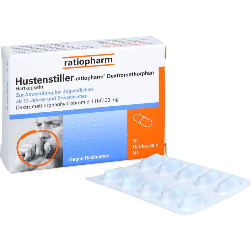 COUGH SUPPRESSANT-ratiopharm Dextromethorphan Capsules