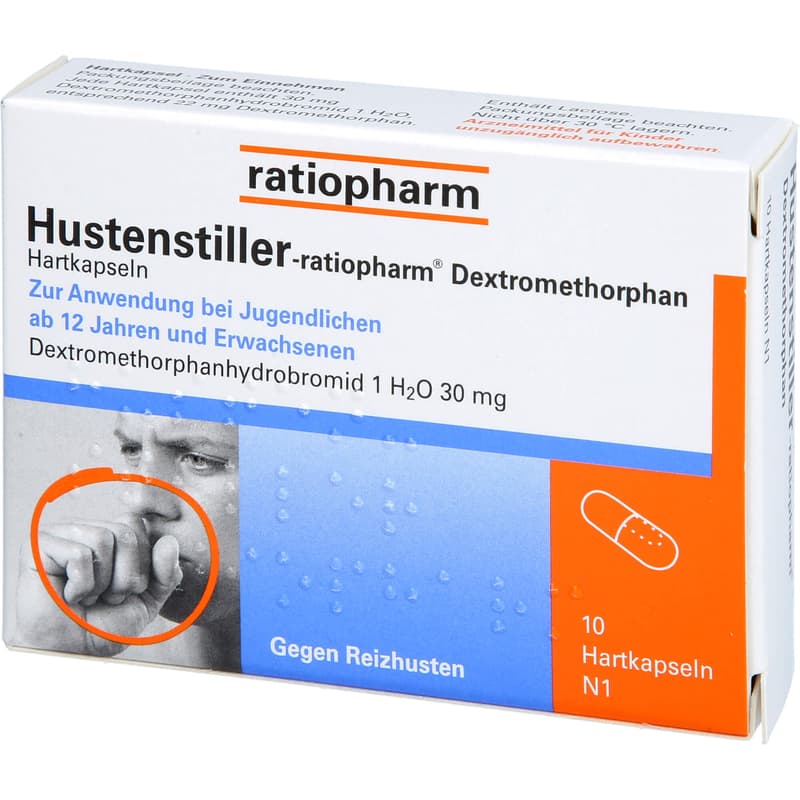 COUGH SUPPRESSANT-ratiopharm Dextromethorphan Capsules