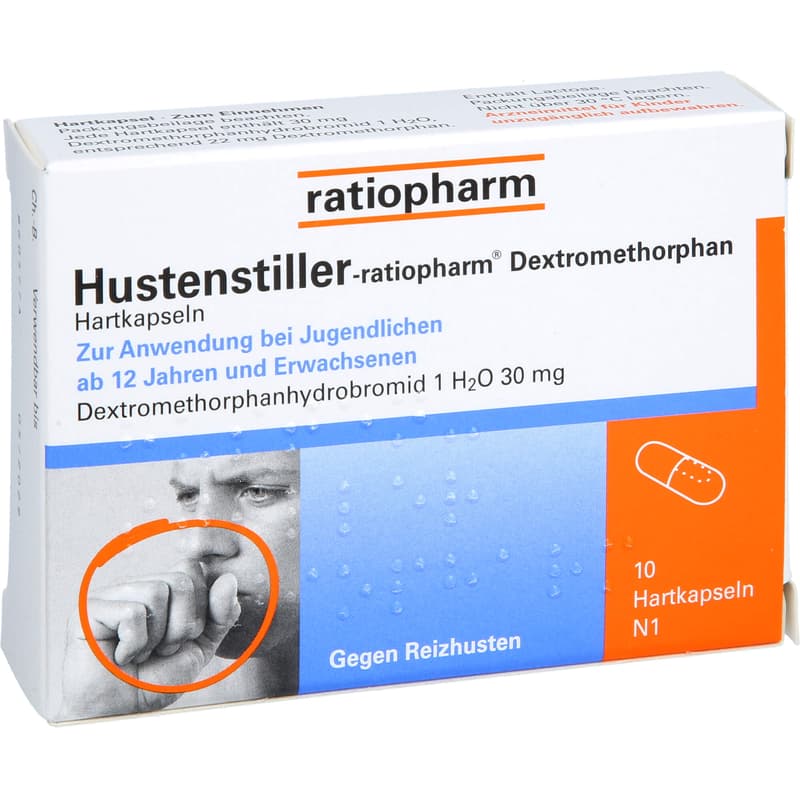 COUGH SUPPRESSANT-ratiopharm Dextromethorphan Capsules