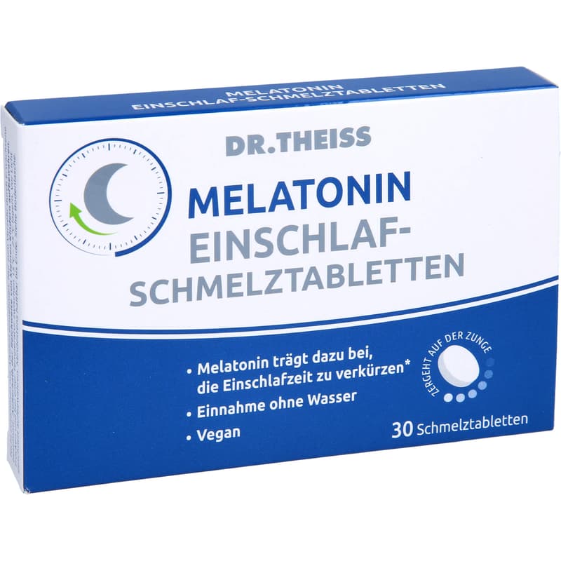 DR.THEISS Melatonin Einschlaf-Schmelztabletten