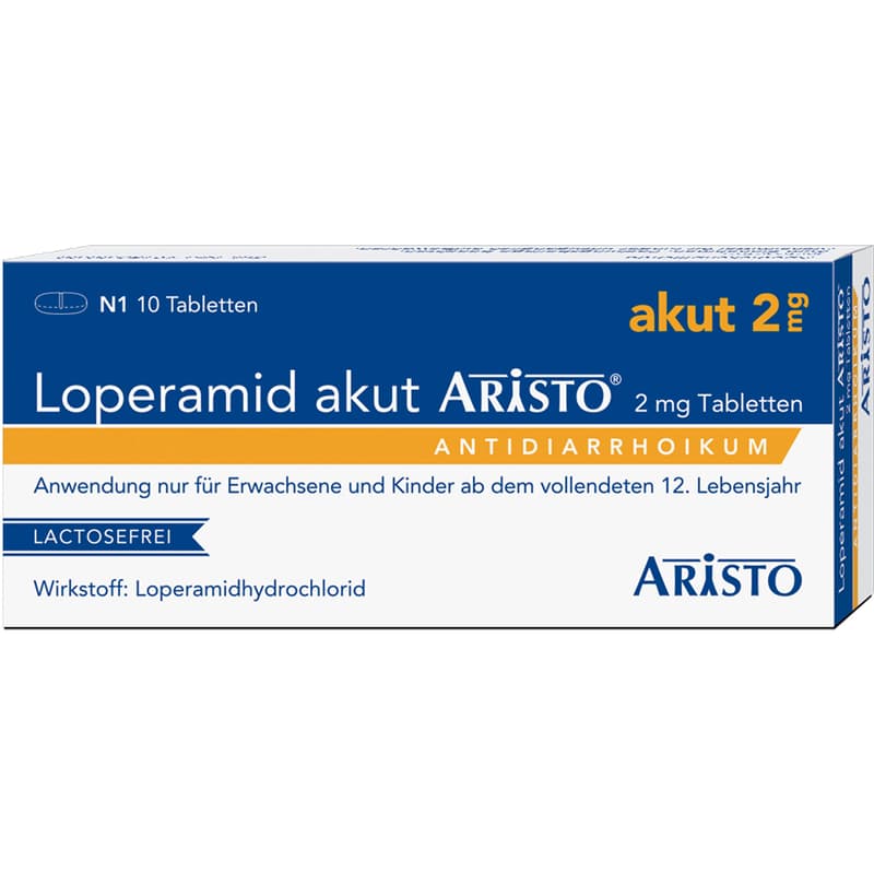 LOPERAMIDE acute Aristo 2 mg tablets
