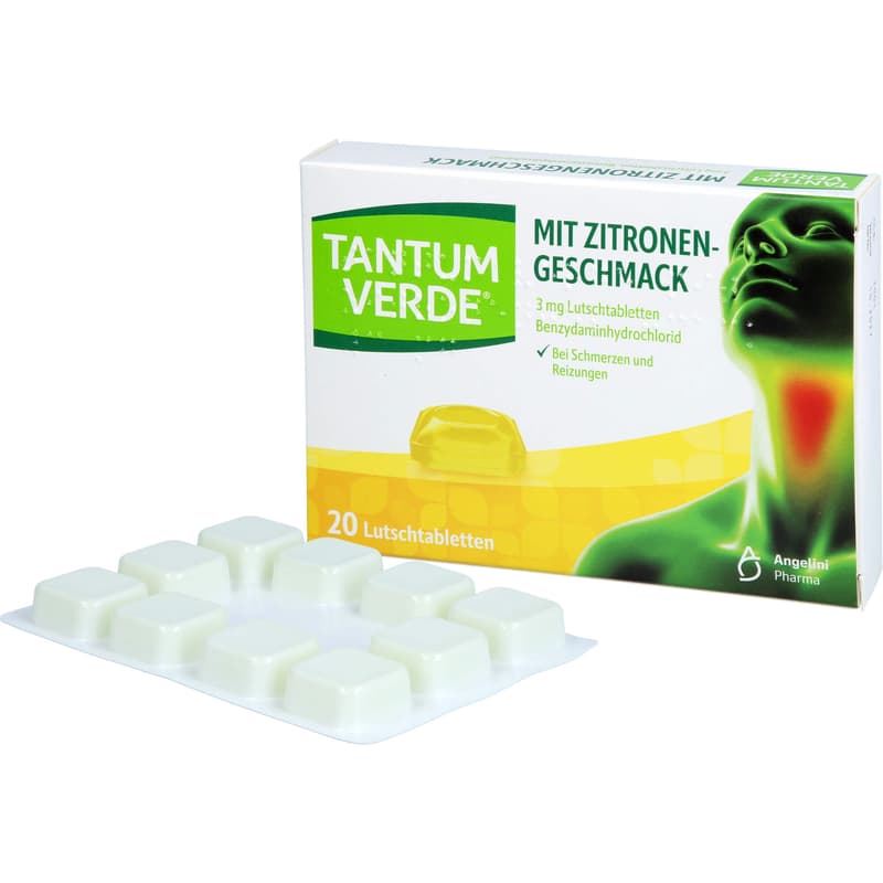 TANTUM VERDE 3 mg lozenges with lemon flavor