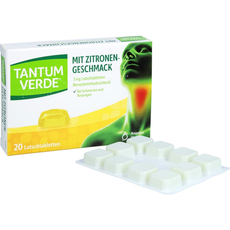 TANTUM VERDE 3 mg lozenges with lemon flavor