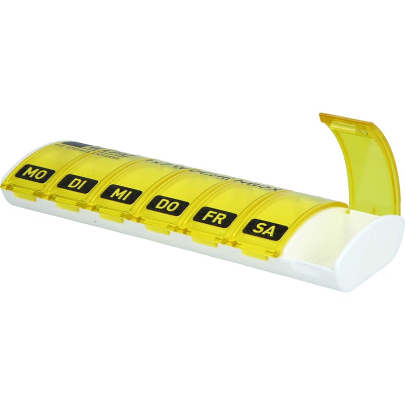 WEPA 1x7 weekly box UV protection+ yellow
