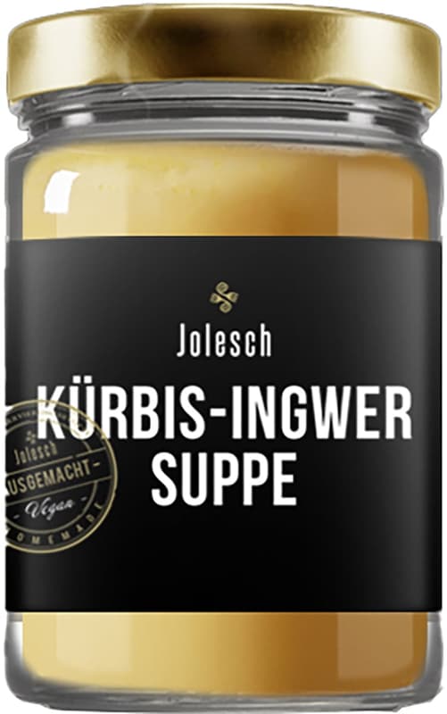 Jolesch's Kürbis-Ingwer Suppe VEGAN