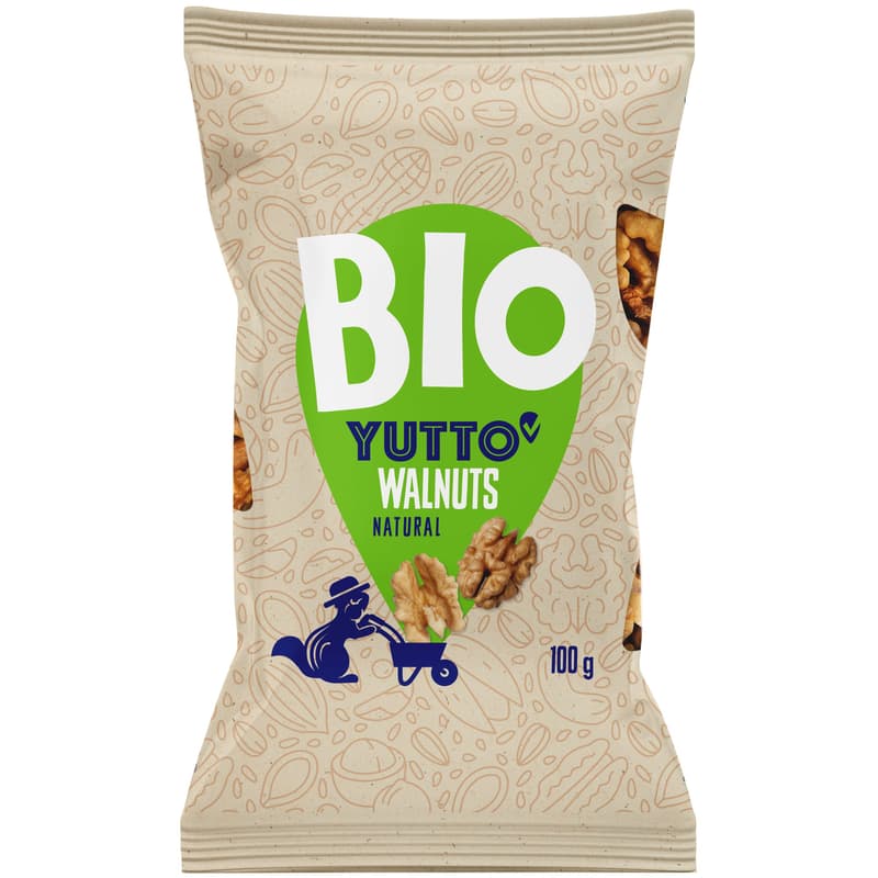 Yutto ORGANIC walnut kernels