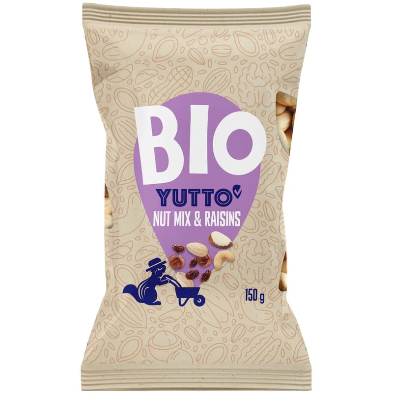 Yutto ORGANIC trail mix