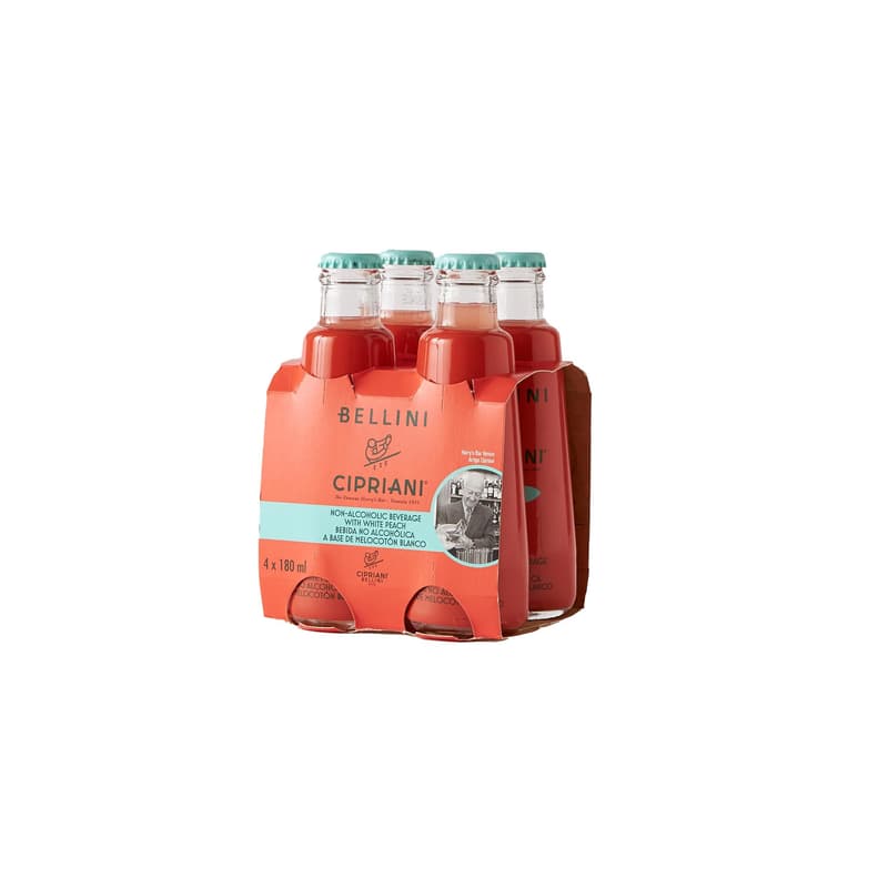 Cipriani Virgin Bellini - Alkoholfrei 4x0,18l