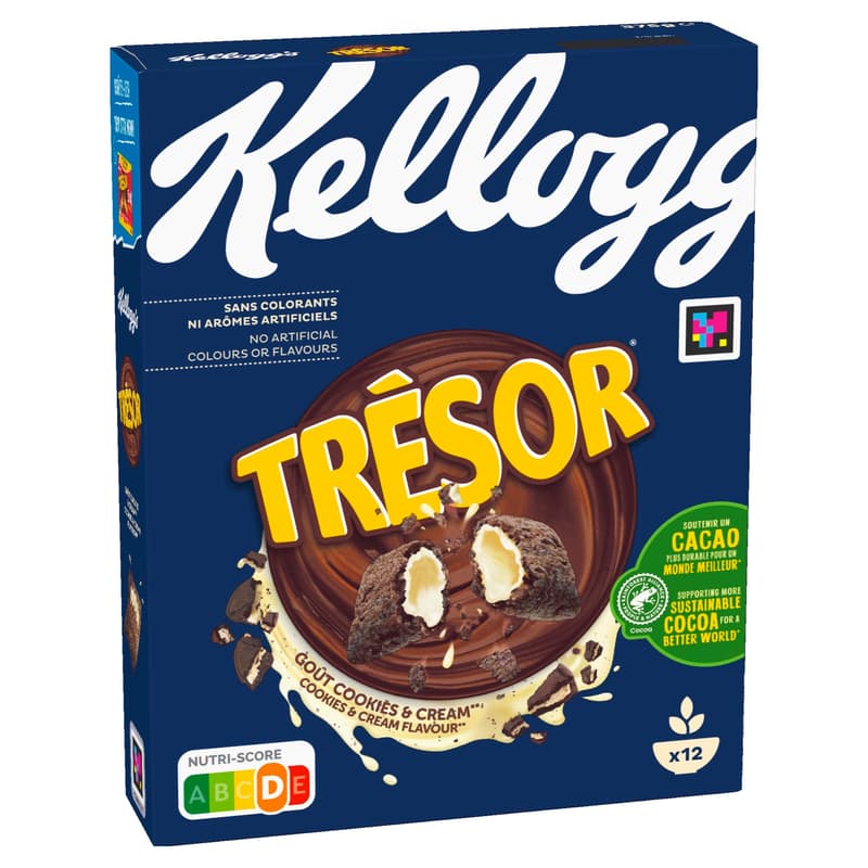 Kellogg's Tresor Cookies & Cream