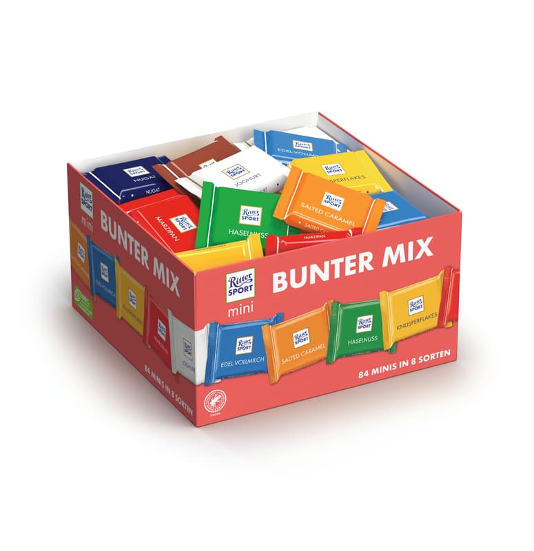 Ritter Sport mini Bunter Mix