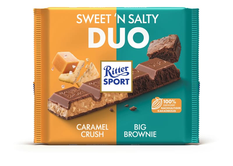 Ritter Sport SWEET'N SALTY DUO