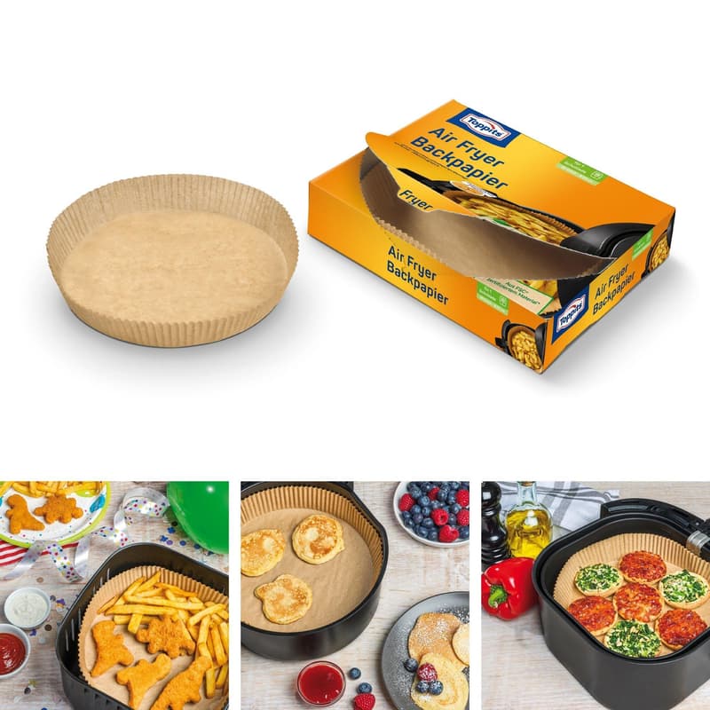 Toppits® baking paper for air fryers