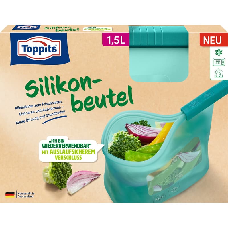 Toppits® silicone bags