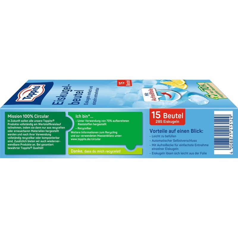 Toppits® crushed ice bags