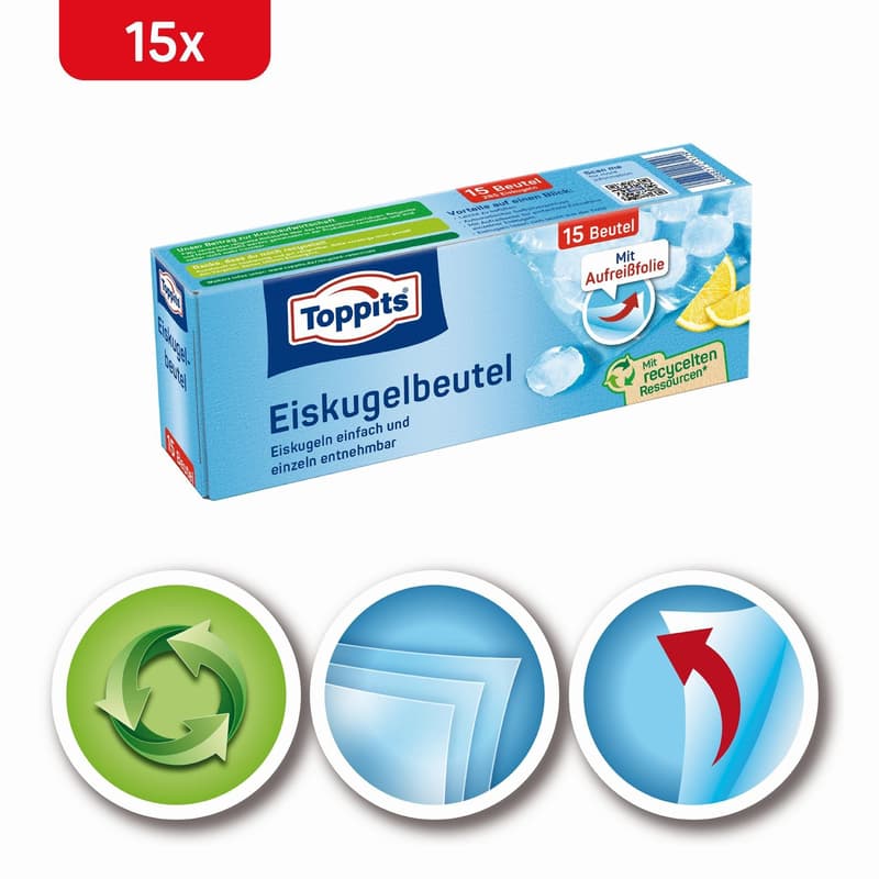 Toppits® crushed ice bags