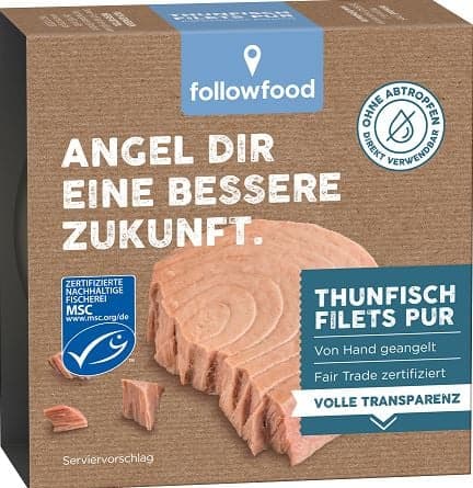 followfood MSC Thunfisch Filets pur