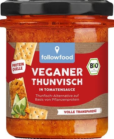 followfood ORGANIC Vegan Tuna in Tomato Sauce