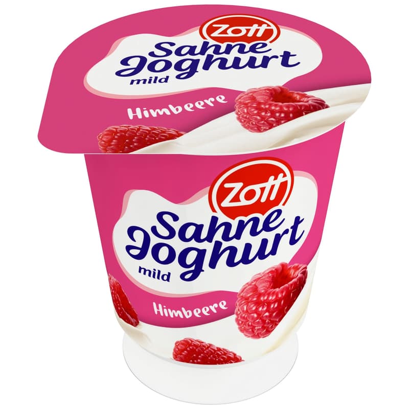 Zott Cream Yogurt Raspberry
