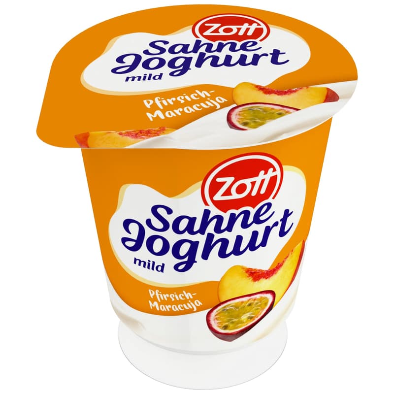 Zott Cream Yogurt Peach Passionfruit