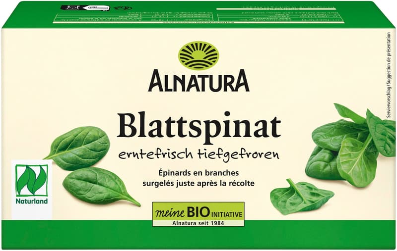 Alnatura BIO leaf spinach