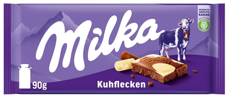Milka Bar Cow Spots