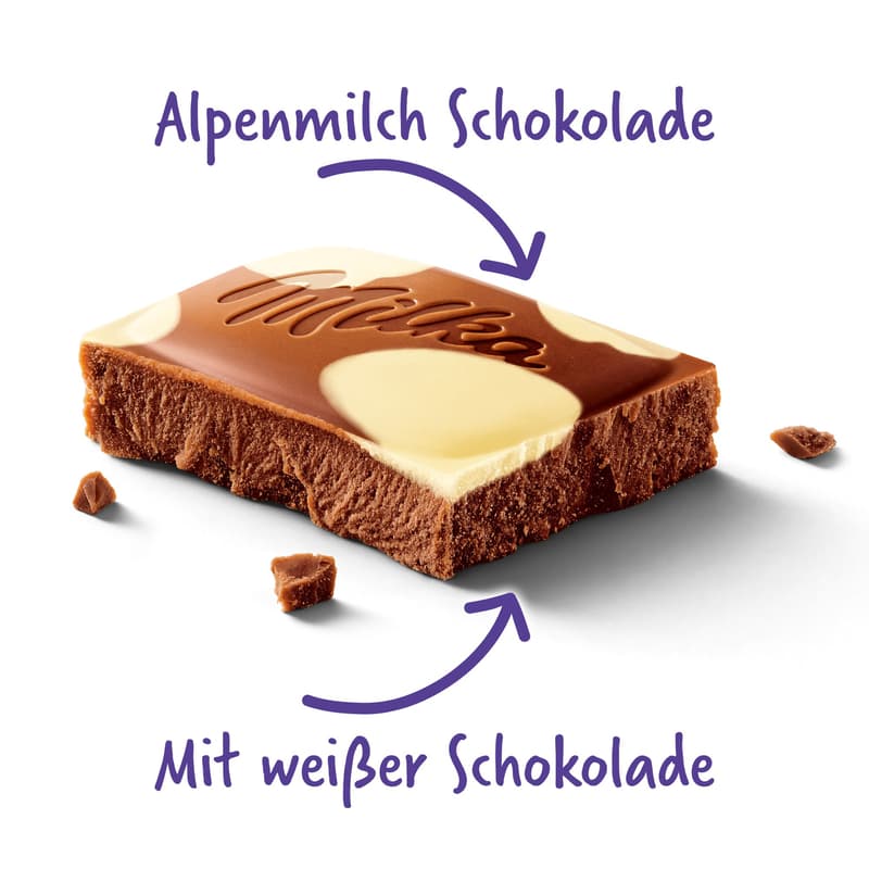 Milka Tafel Kuhflecken
