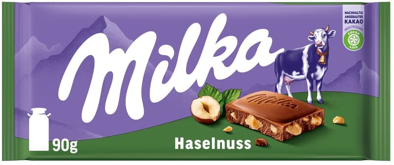 Milka Hazelnut Bar