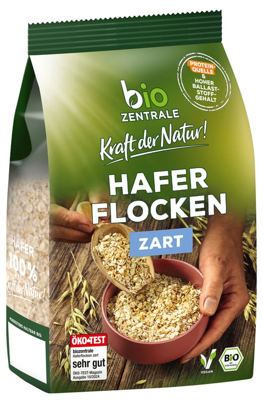 BioZentrale Haferflocken zart