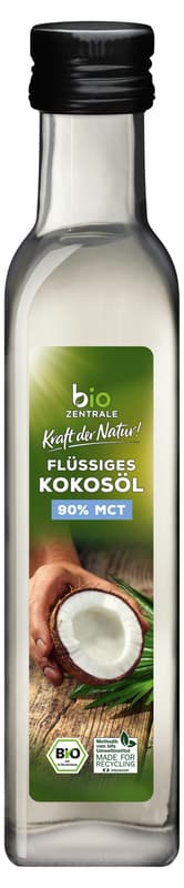 BioZentrale BIO Flüssiges Kokosöl MCT