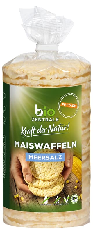 BioZentrale Corn Waffle Sea Salt