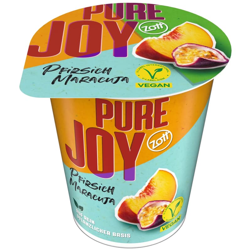 Zott Pure Joy Peach Passionfruit VEGAN