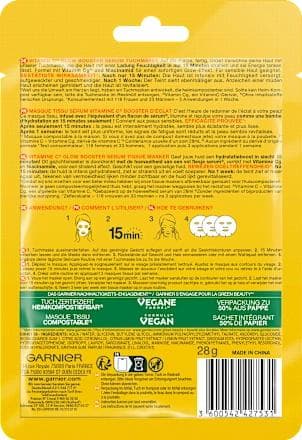 GARNIER Skin Active Hydra Bomb Cloth Mask Vitamin C