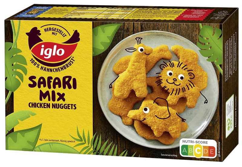 iglo Chicken Nuggets Safari-Mix