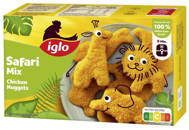 iglo Chicken Nuggets Safari-Mix