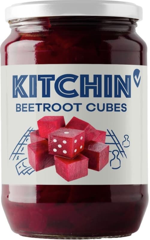 Kitchin beet-root cube