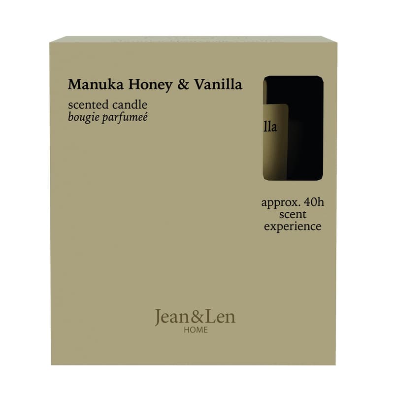 Jean&Len Scented Candle Manuka Honey&Vanilla
