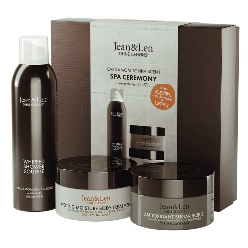 Jean&Len Gift Set Cardamom/Tonka Spa Ceremony Set M