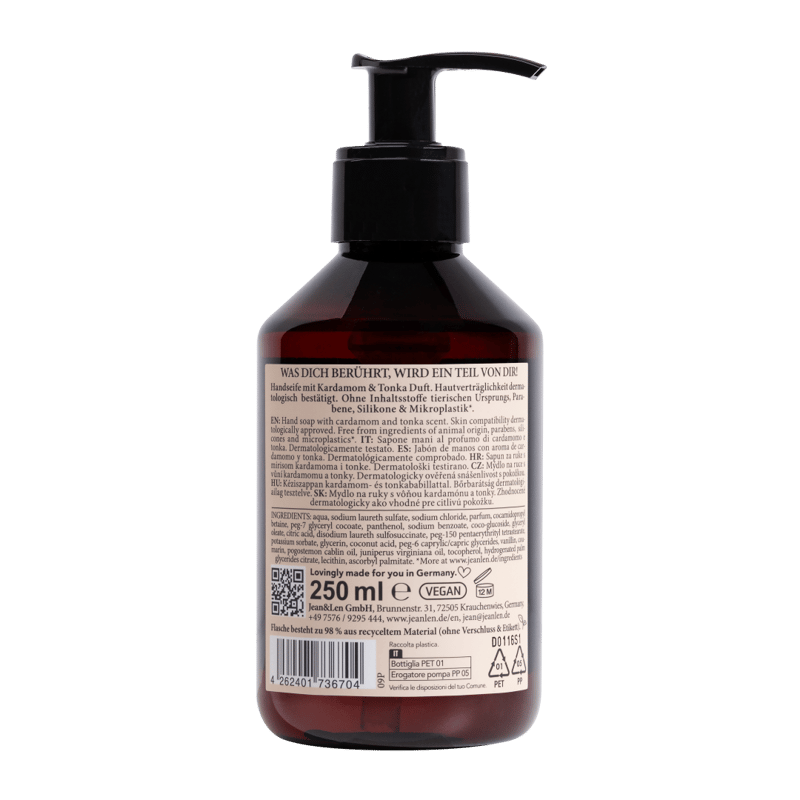 Jean&Len Hand Soap Cardamom/Tonka