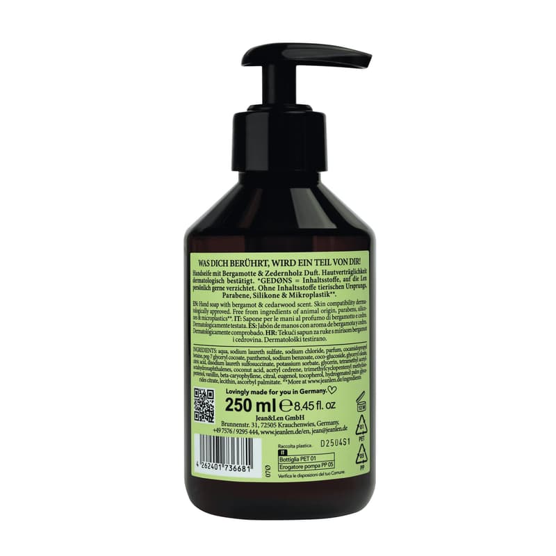Hand Soap Bergamot/Cedarwood